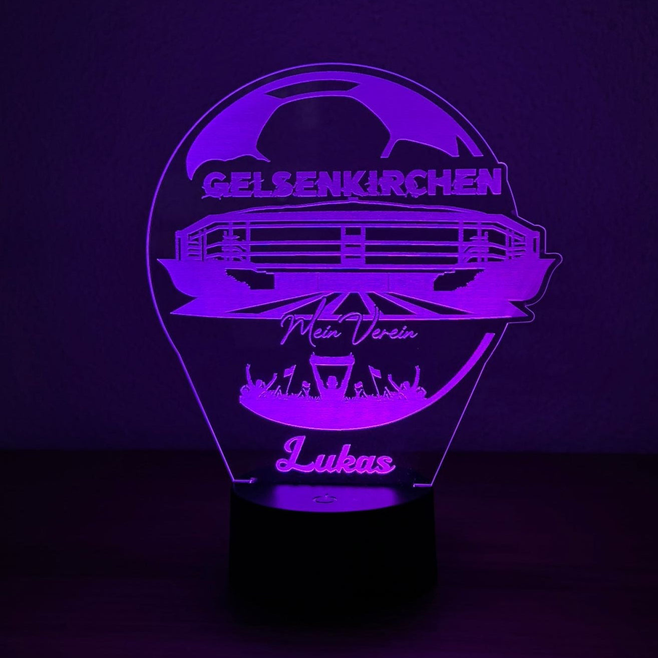 FC Schalke 04 LED Lampe